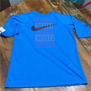 NWT Nike Youth Boys Swim Shirt